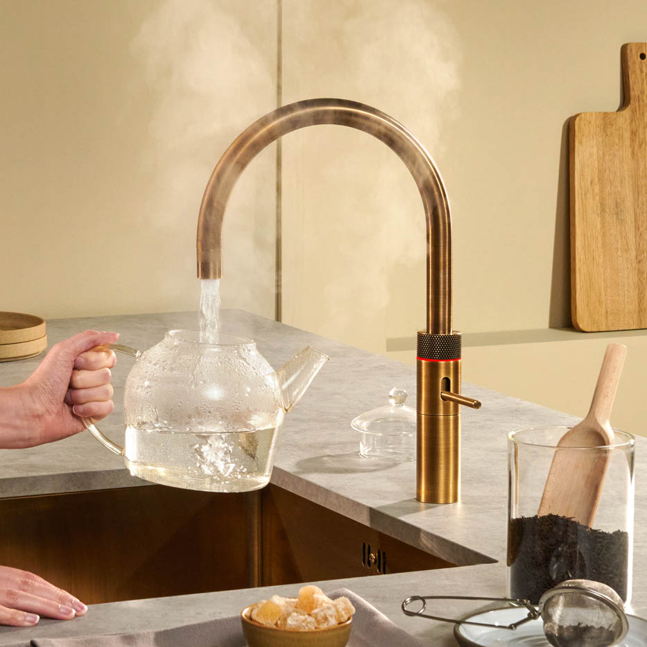 Quooker-Kochendwasser-Armatur-Messing