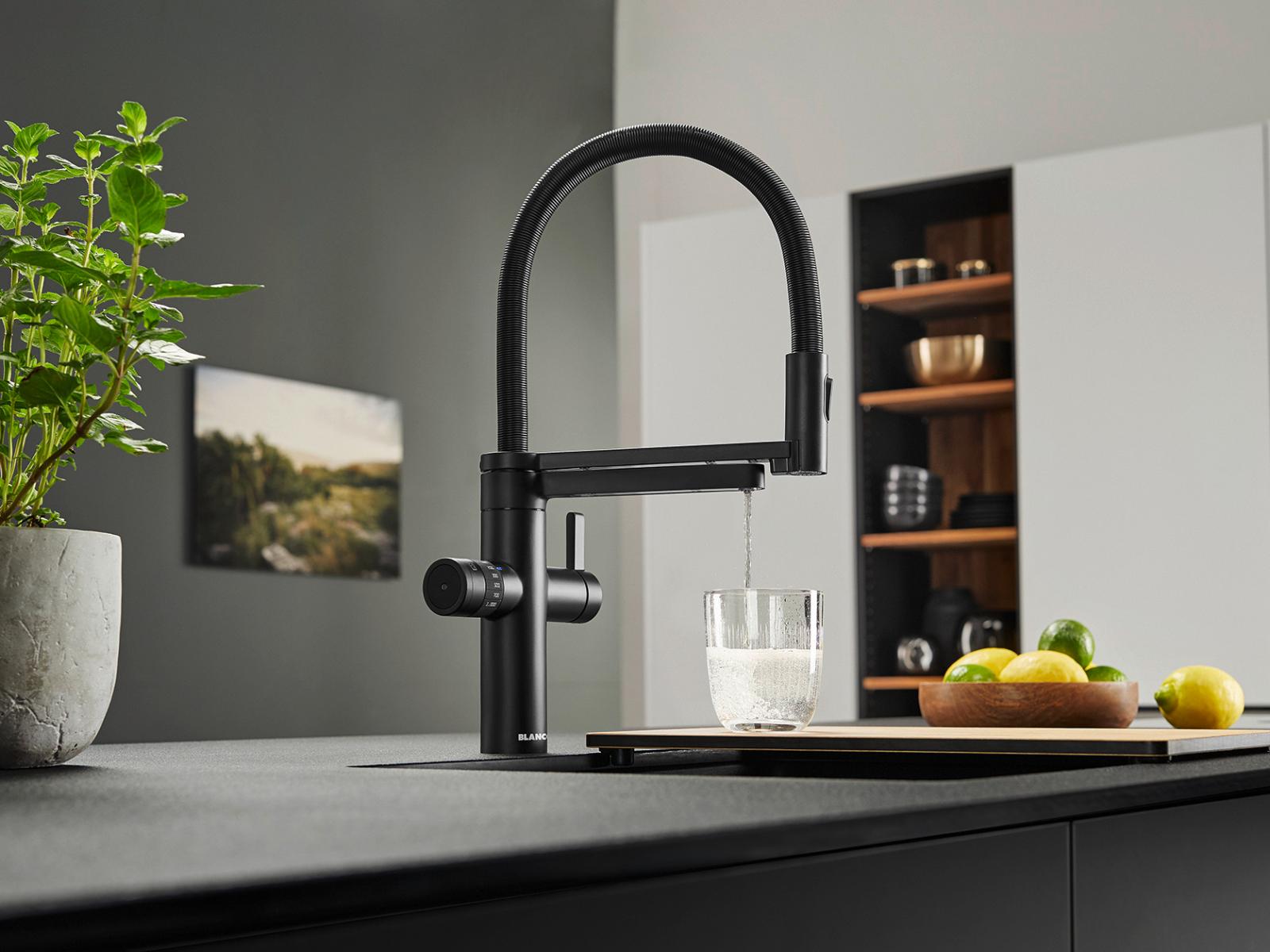 Blanco Soda Wassersystem Schwarz