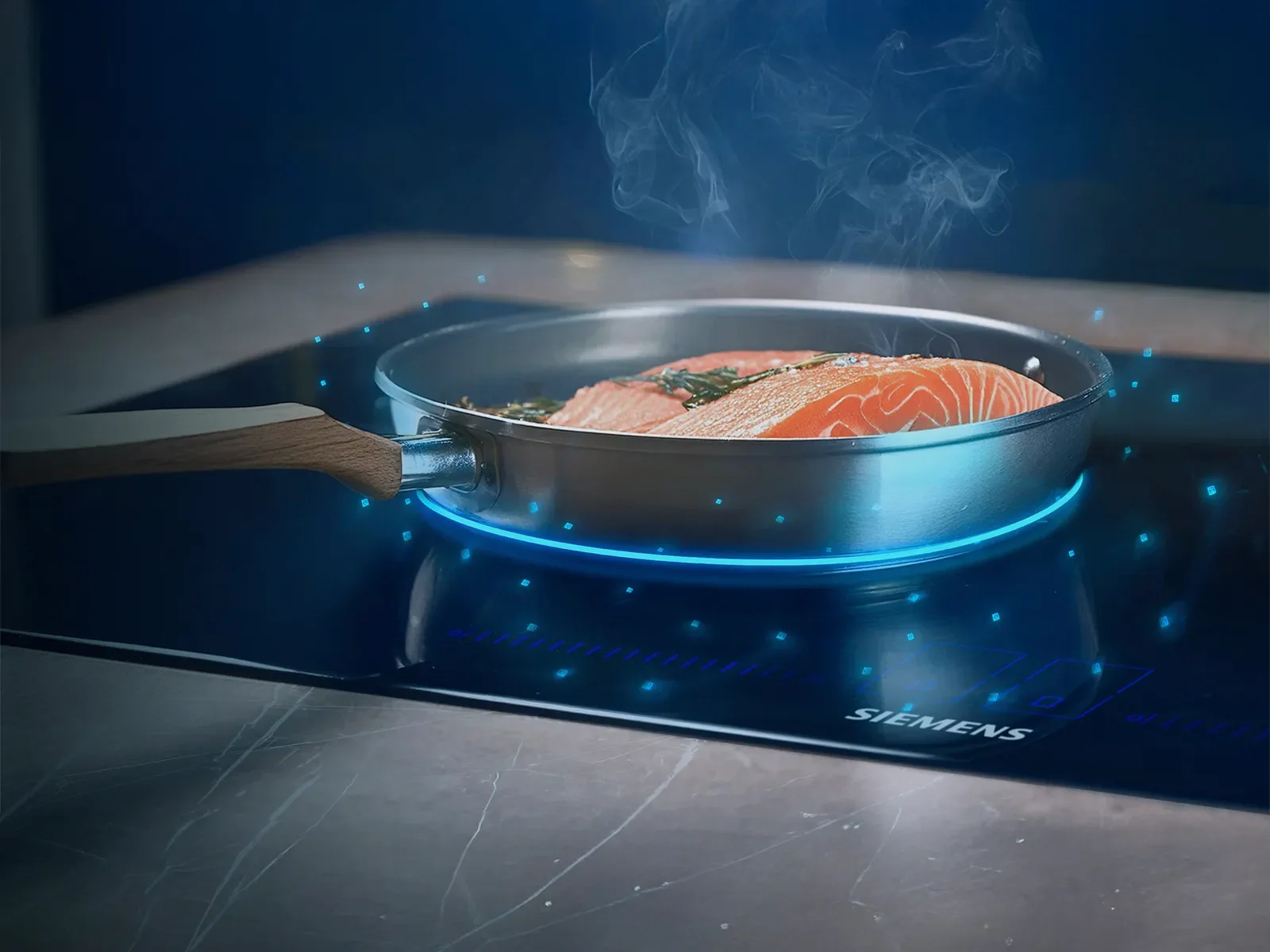 Siemens kochfeld bratsensor pfanne